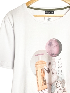 Remera Surrealismo T.XL Blanco (81371) - comprar online