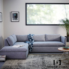 Sillón sofá praga esquinero 2 módulos 2,35mts en internet