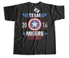 Remera Capitan América Team Rogers