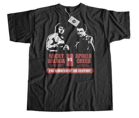 Remera Rocky 2 Creed VS Balboa