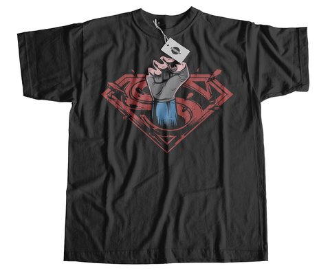 Remera Superman Dead Negra