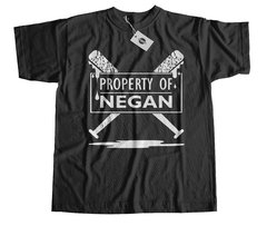 Remera The Walking Property of Negan