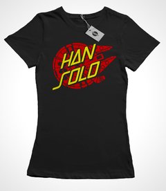 Remera Star Wars Han Solo Negra - comprar online