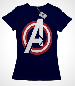 Remera Avengers Logo Capitan America - comprar online