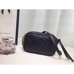 Bolsa Gucci Marmont Mini Preta Italiana - comprar online