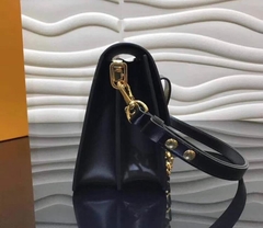 Bolsa Louis Vuitton Dauphine Preta Italiana - Bolsas e Grife