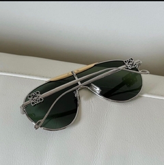 Óculos Loewe Verde e Prata Italiana - comprar online