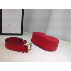 Pochete Gucci Marmont Vermelha Italiana na internet
