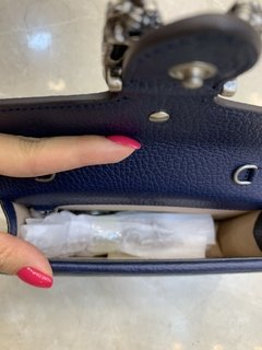 Bolsa Gucci Dionysus Super Mini Azul Marinho Italiana - Bolsas e Grife