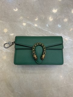 Bolsa Gucci Dionysus Super Mini Verde Italiana
