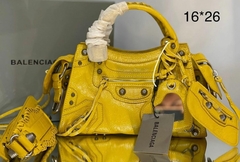 Bolsa Balenciaga Tote Neo Cagole Amarela Italiana