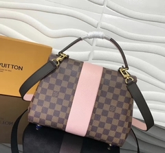 Bolsa Louis Vuitton Bond Street Ebene Com Rosa Italiana - loja online