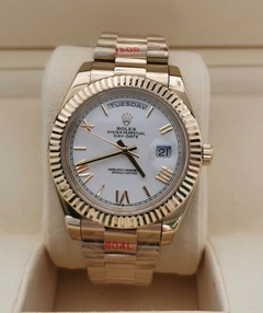 Relógio Rolex Day-Date 36mm Feminino Dourado Italiana
