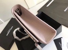 Imagem do Bolsa YSL Kate Croco Rosa Italiana