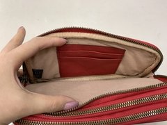 Bolsa Gucci Marmont Zíper Triplo Vermelha Italiana - Bolsas e Grife