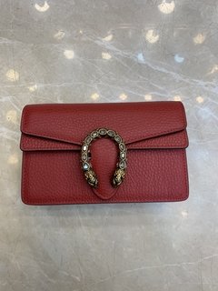 Bolsa Gucci Dionysus Super Mini Vermelha Italiana