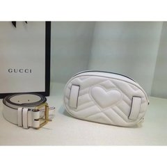 Pochete Gucci Marmont Branca Off White Italiana - Bolsas e Grife