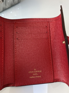 Carteira Louis Vuitton Victorine Vermelha Italiana - Bolsas e Grife