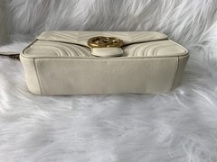 Bolsa Gucci Marmont Média Branca Off White Italiana - Bolsas e Grife