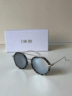 Óculos Dior Cinza e Preto Italiana