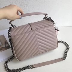 Bolsa YSL College Nude Italiana - loja online