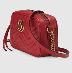 Bolsa Gucci Marmont Tiracolo Vermelha Italiana - comprar online