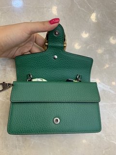 Bolsa Gucci Dionysus Super Mini Verde Italiana - comprar online