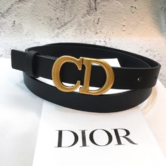 Cinto Dior CD Preto Italiana - comprar online