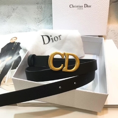 Cinto Dior CD Preto Italiana na internet