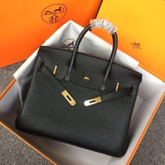 Bolsa Hermes Birkin Preta italiana