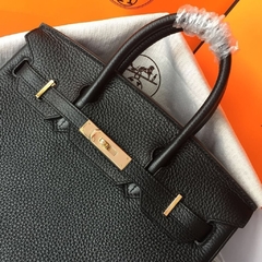 Bolsa Hermes Birkin 25 Preta Italiana na internet