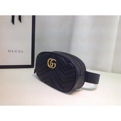 Pochete Gucci Marmont Preta Italiana - Bolsas e Grife