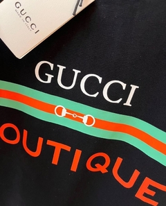 Camiseta Gucci Preta Italiana - comprar online