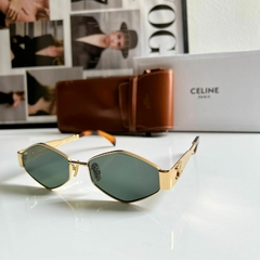 Óculos Celine Colorido Com Bolsinha Italiana - comprar online