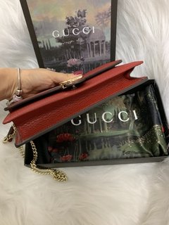 Bolsa Gucci Interlocking Vermelha Italiana - loja online