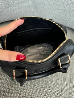 Bolsa Celine Boston Pequena Preta Italiana na internet