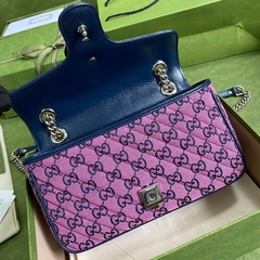 Bolsa Gucci Marmont Multicolor Rosa Italiana - comprar online