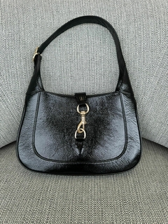 Bolsa Gucci Jackie Média Preta Italiana