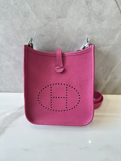 Bolsa Hermès Evelyne 16 Pequena Pink Italiana - comprar online