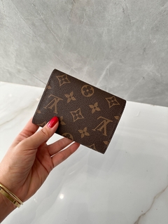 Carteira Louis Vuitton Victorine Monogram Bordô Italiana - comprar online