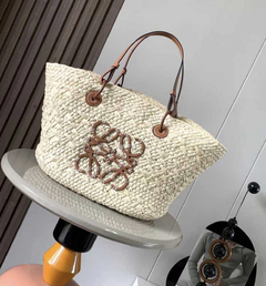 Bolsa Loewe de Palha