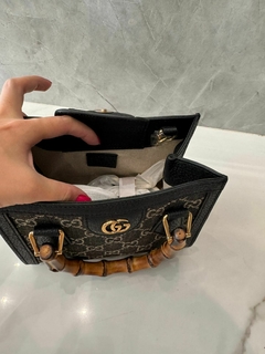 Bolsa Gucci Diana Mini Preta Italiana na internet