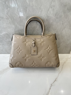 Bolsa Louis Vuitton Trianon Cinza Monogram Empreinte Italiana