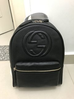 Mochila Gucci Soho Preta 1:1 Italiana