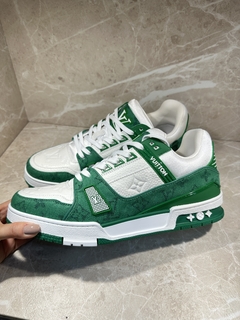 louis vuitton tenis verde