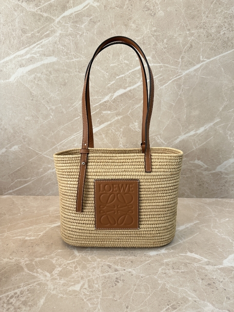 Bolsa Loewe em Rafia