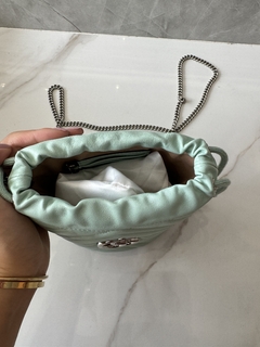 Bolsa Gucci Marmont Mini Bucket Verde Italiana - loja online