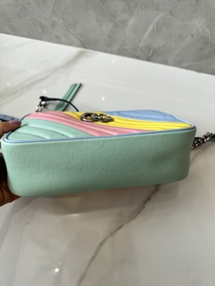 Bolsa Gucci Marmont Colorida Ziper Italiana - Bolsas e Grife