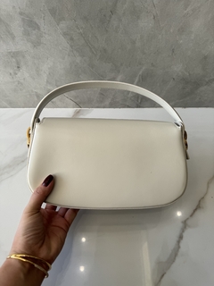 Bolsa YSL Voltaire In Box Off White Italiana - loja online