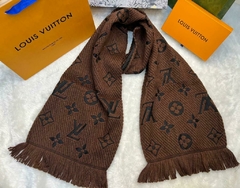 Cachecol Louis Vuitton Marrom Italiana